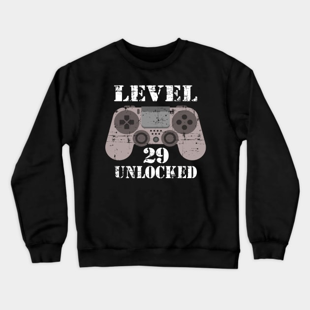 Level 29 Unlocked Crewneck Sweatshirt by RW